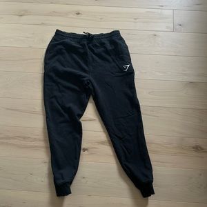 Gymshark Crest Joggers Black
